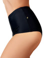 Essential Pin-up High Waisted Hot Pants - Black
