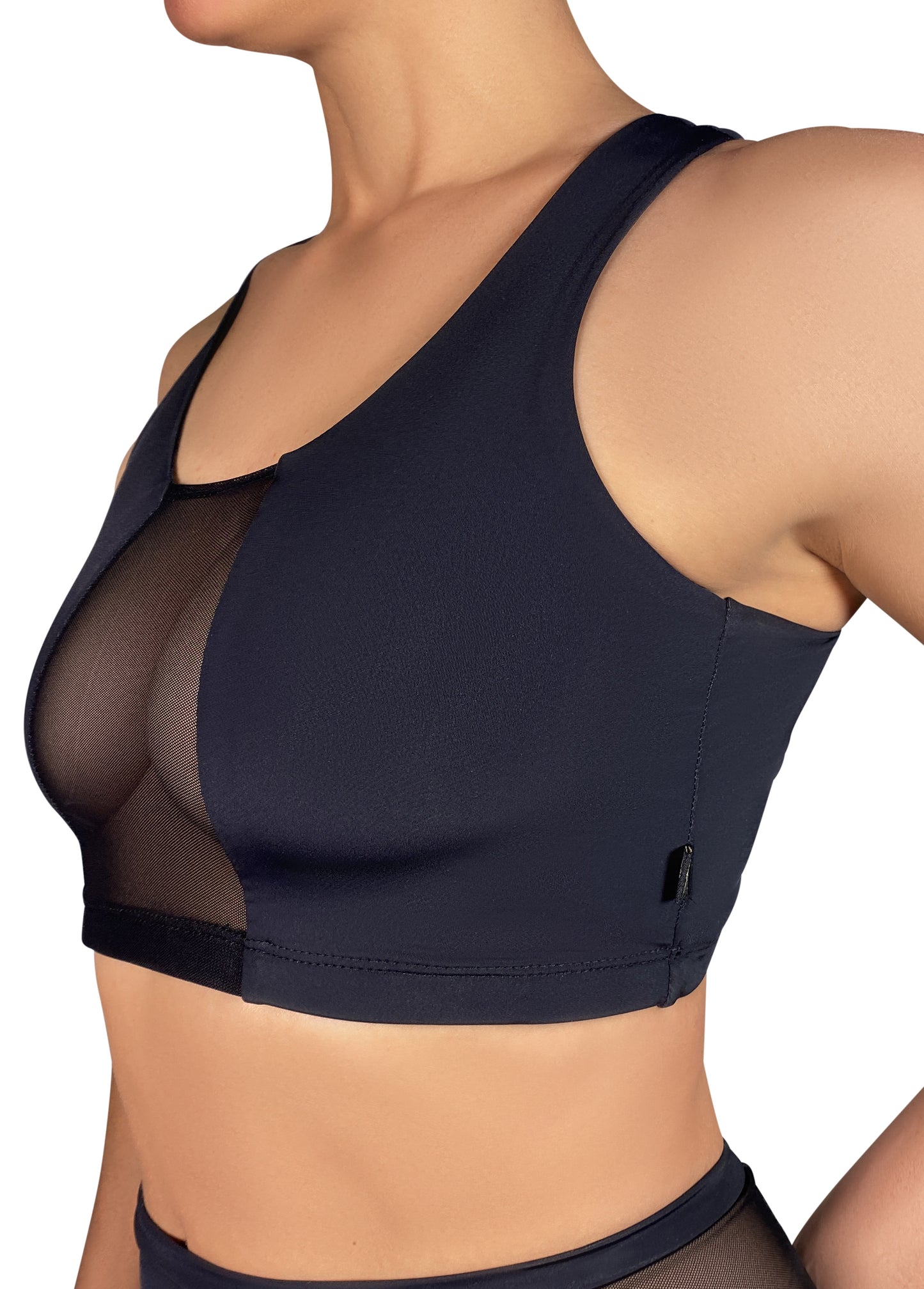 Essential Mesh Crop Top