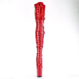 FLAMINGO 3028 RED PATENT THIGH HIGH 8