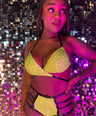 2026 Glitter Riot String Bikini Top