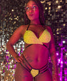 2026 Glitter Riot String Bikini Top