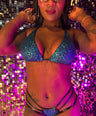 2026 Glitter Riot String Bikini Top