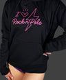 I Love Rock N Pole Oversized Hoodie