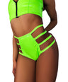 Pop Liquid High Waisted Strappy Pants