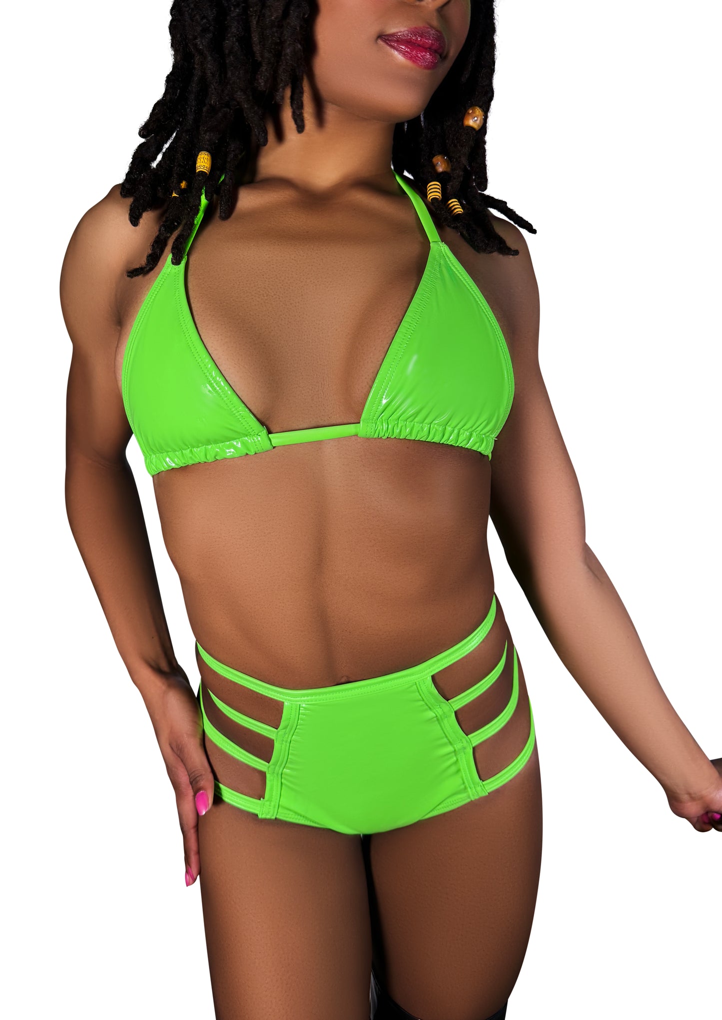 Pop Liquid String Bikini Top