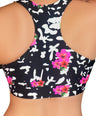 Summer Print 'Fawnia' Twist Sports Bra