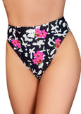 Summer Print High Rider Hot Pants