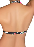 Summer Prints 'Amber' Keyhole Top