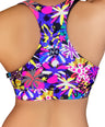 Summer Print 'Fawnia' Twist Sports Bra