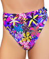 Summer Print High Rider Hot Pants