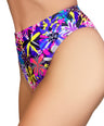 Summer Print High Rider Hot Pants