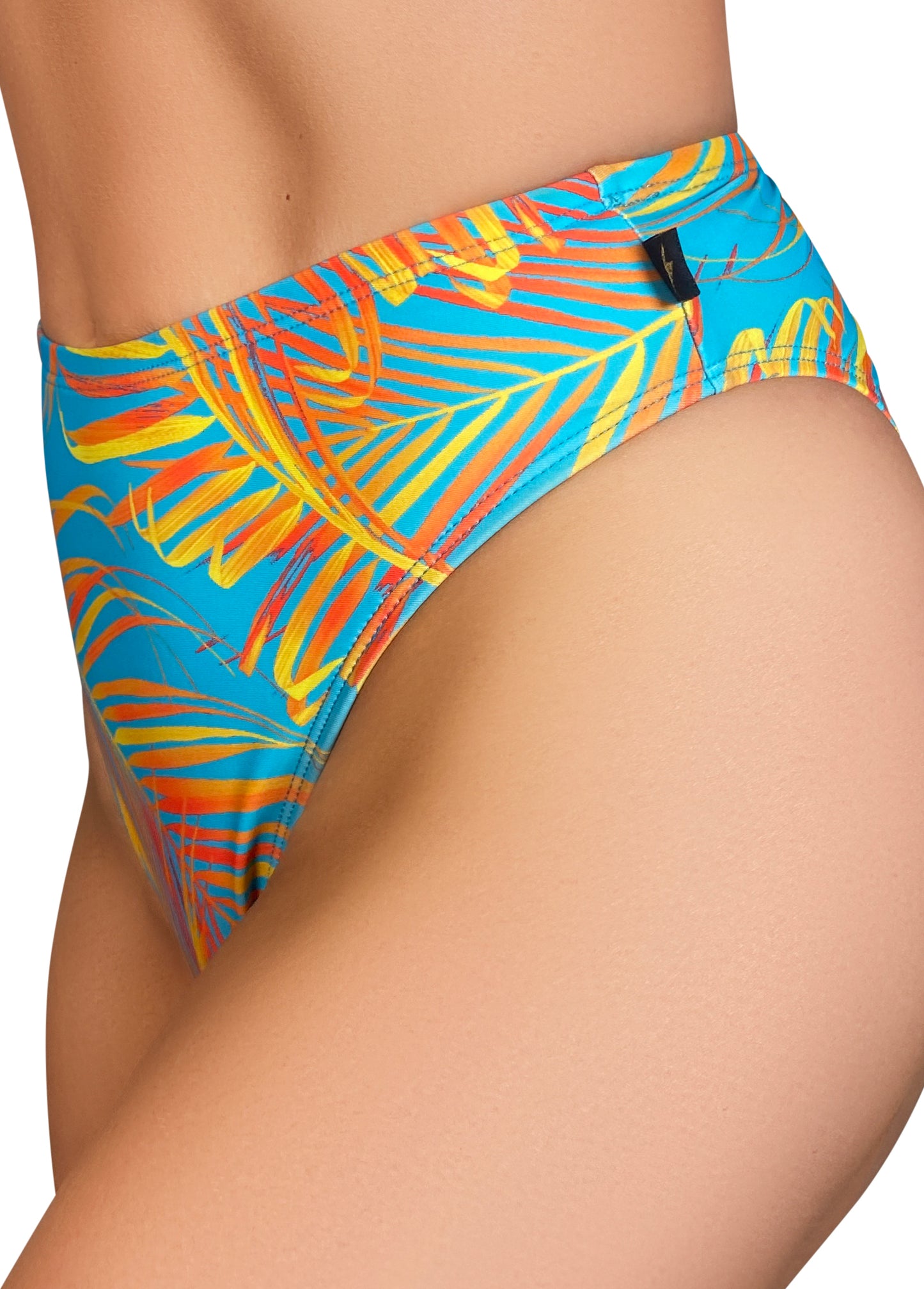 Summer Print High Rider Hot Pants