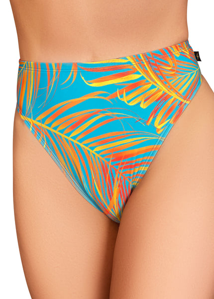 Summer Print High Rider Hot Pants