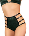 Glitter Riot High Waisted Strappy Pants