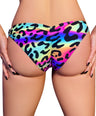 Neon Leopard / Zebra Scanty Pants