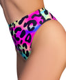 Neon Leopard High Rider Hot Pants