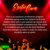 CRNP Certification - Exotic Burn - IN STUDIO TRAINING