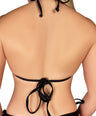 Essential Black String Bikini Top