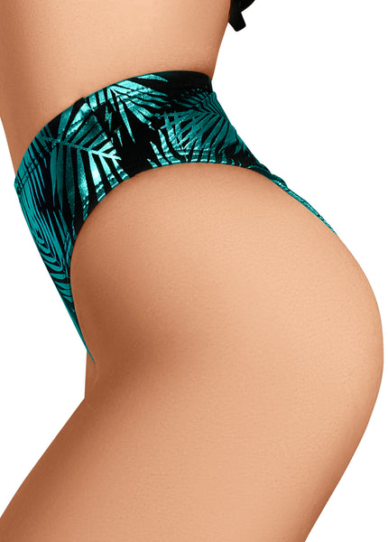 Jungle Palms High Rider Hot Pants