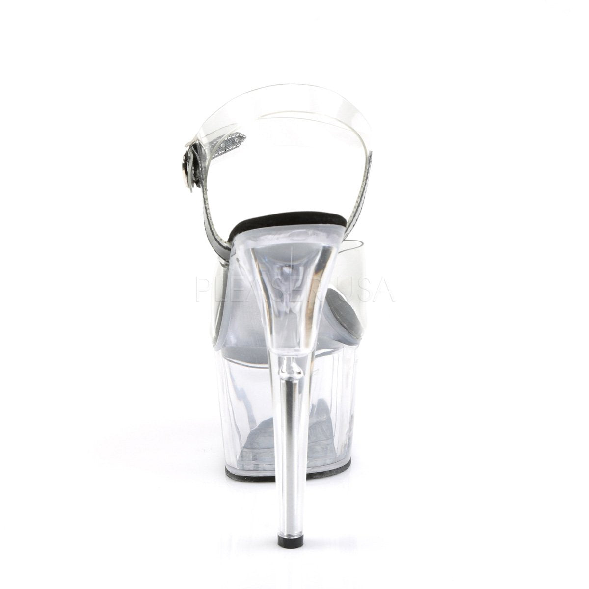 Adore 708 7" Clear Pole Dance Heels