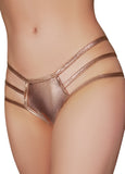 Rose Gold Metallic Skanky Pants