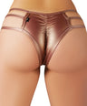 Rose Gold Vinyl Skanky Pants