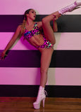 Neon Leopard MonoKini