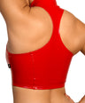 Red Heroine Liquid Zip-Up Vest