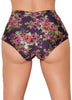 Gunmetal Garden High Waisted Hot Pants