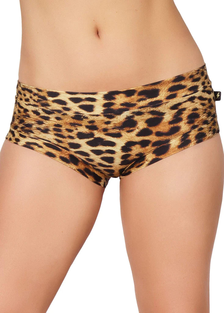 Leopard Hot Pants